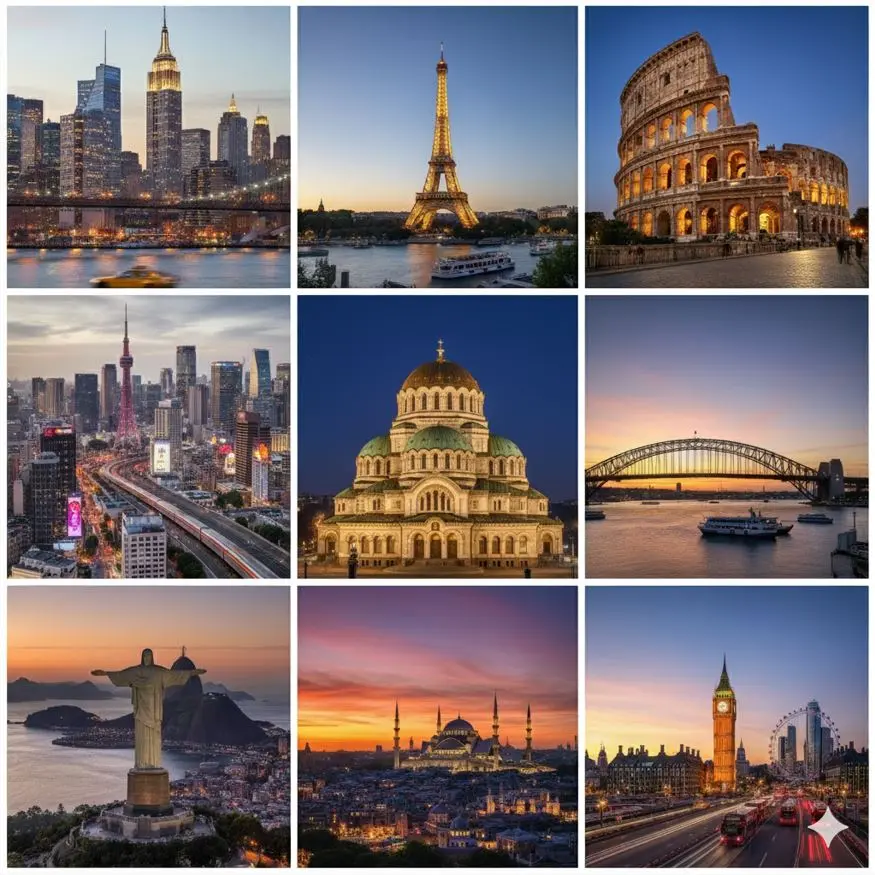 Istražite informacije o različitim gradovima u odjeljku za gradove