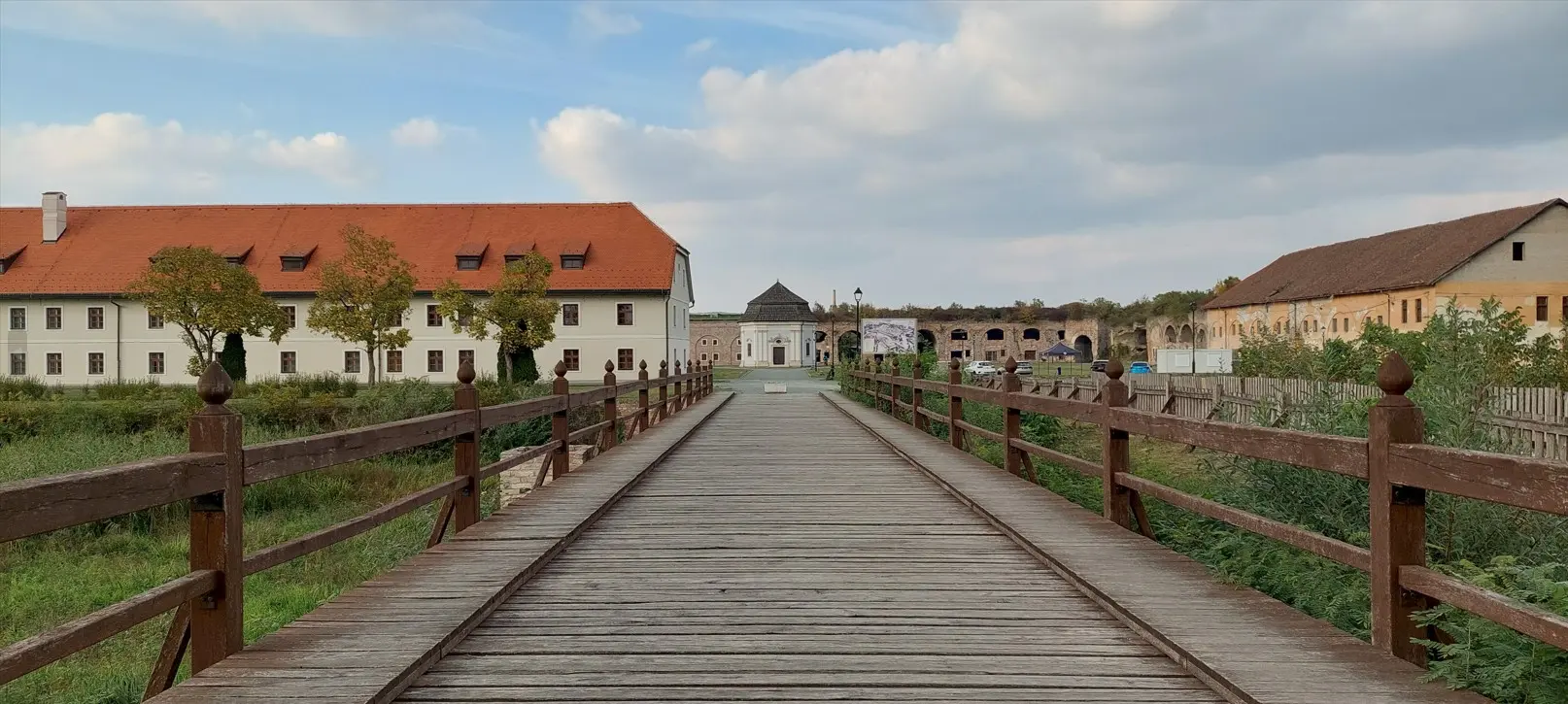 Tvrđava Brod - drveni most