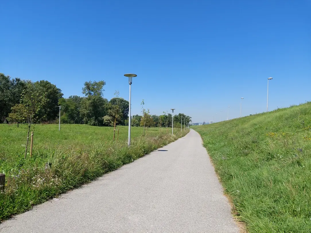 Zelene površine u parku Bundek