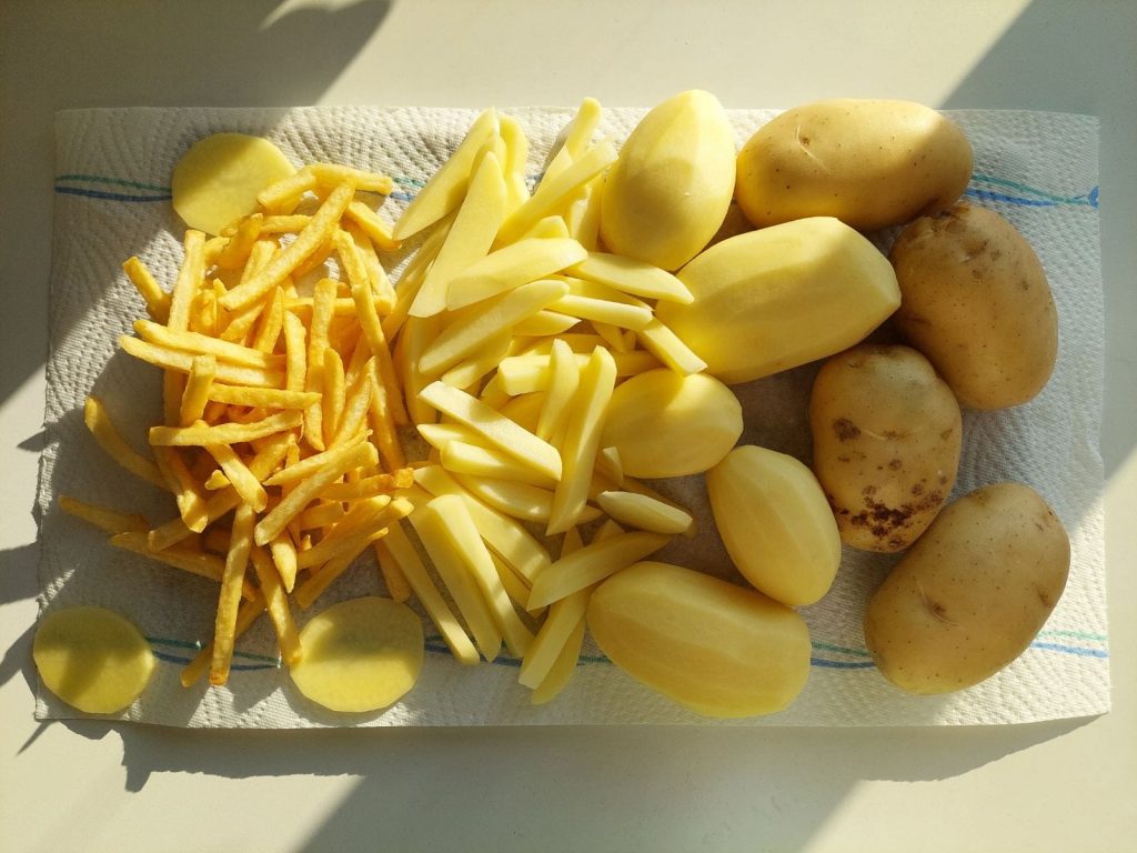 fă-ți singuri cartofi prăjiți