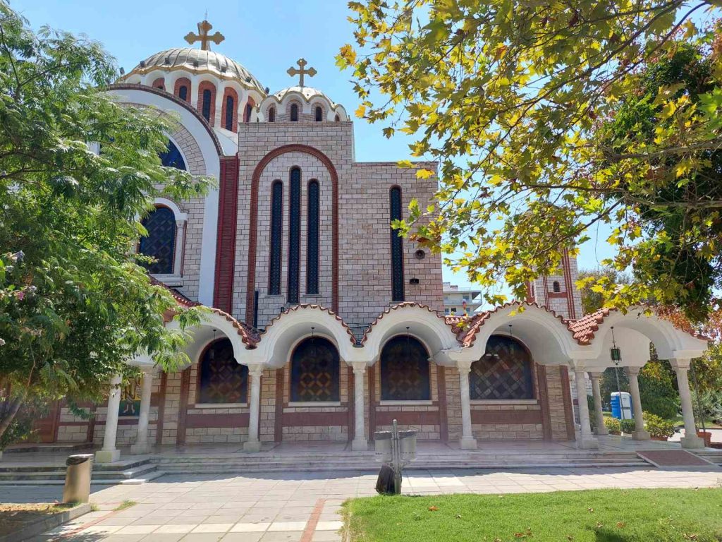 die Kirche der bulgarischen heiligen Brüder Cyril und Methodius