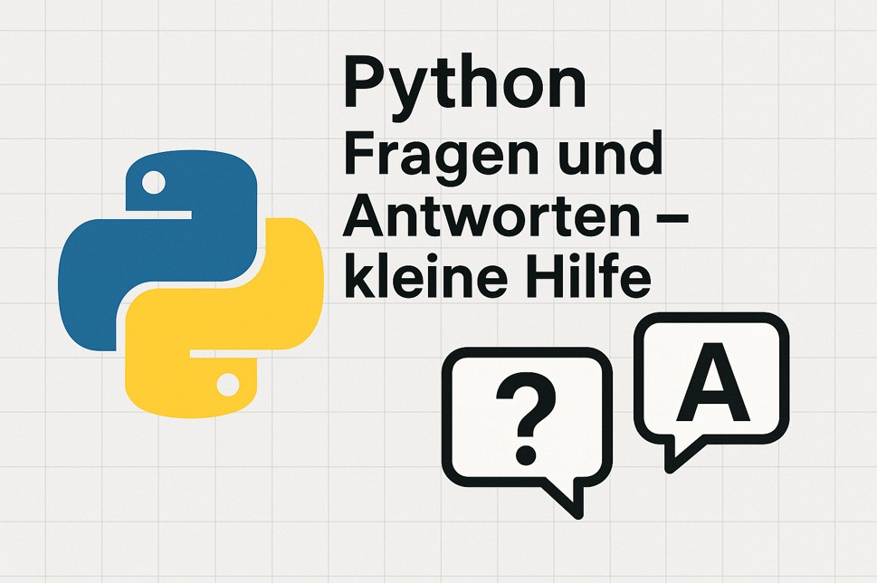 Python Fragen und Antworten - kleine Hilfe